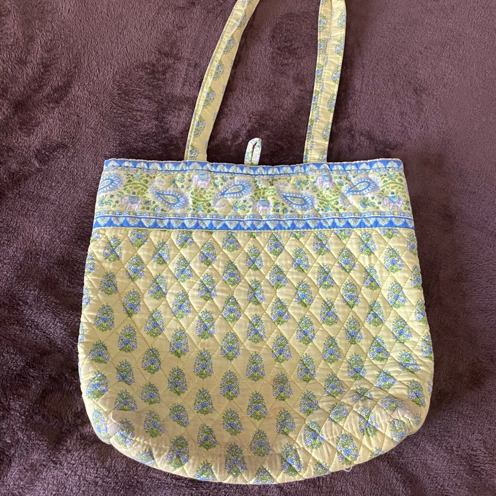 Lime Green Vera Bradley purse & wallet